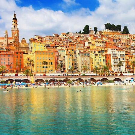 Les Mimosas Bed and Breakfast Menton Exterior foto