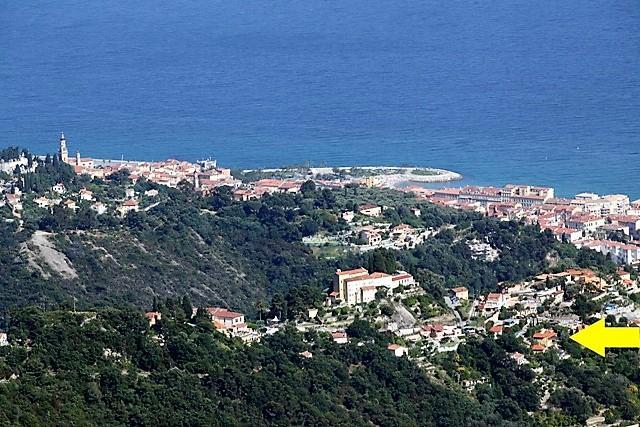 Les Mimosas Bed and Breakfast Menton Exterior foto