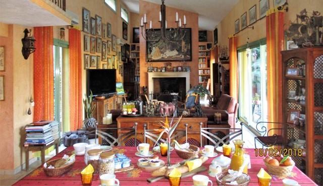Les Mimosas Bed and Breakfast Menton Exterior foto