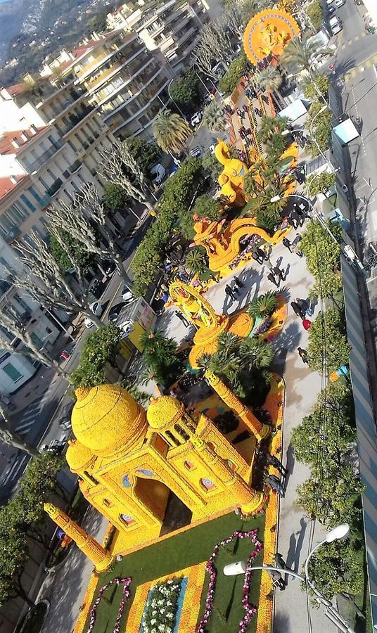 Les Mimosas Bed and Breakfast Menton Exterior foto